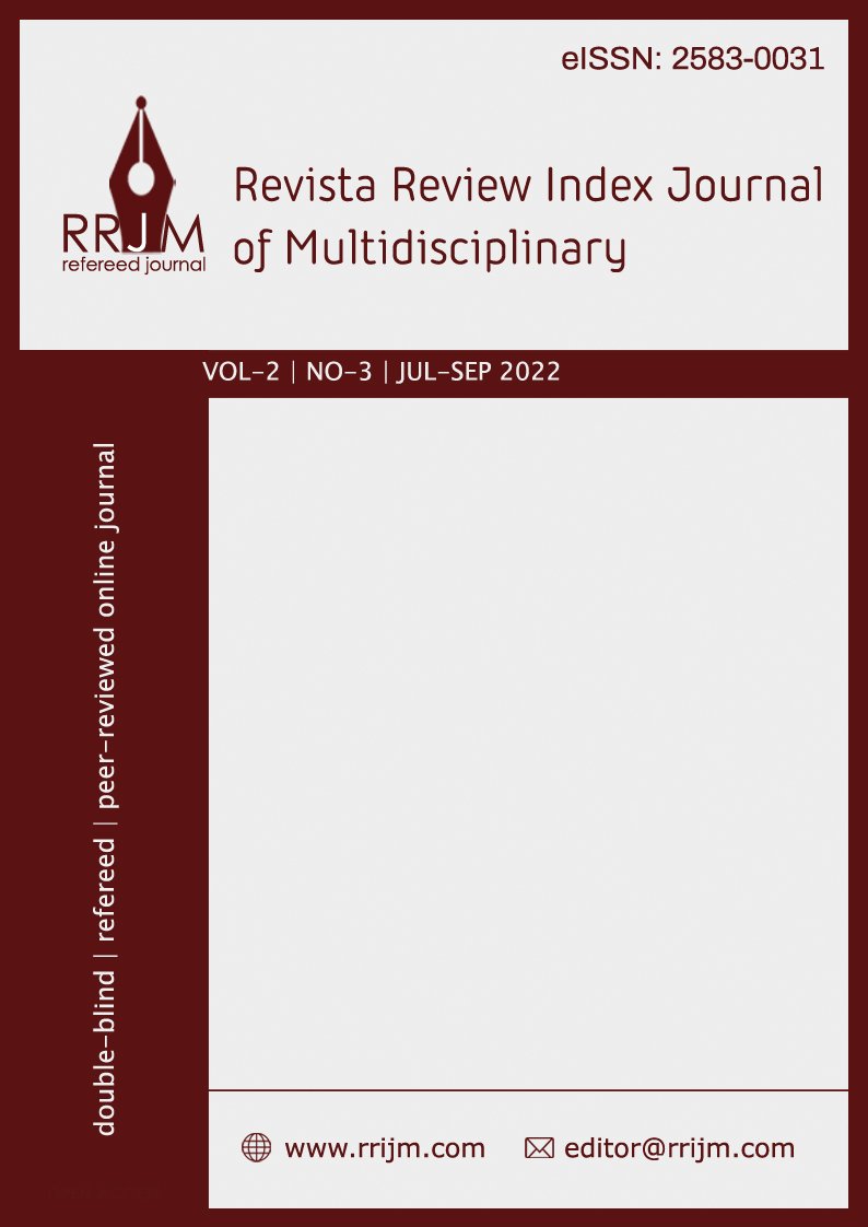 					View Vol. 2 No. 3 (2022): RRIJM [JUL-SEP]
				